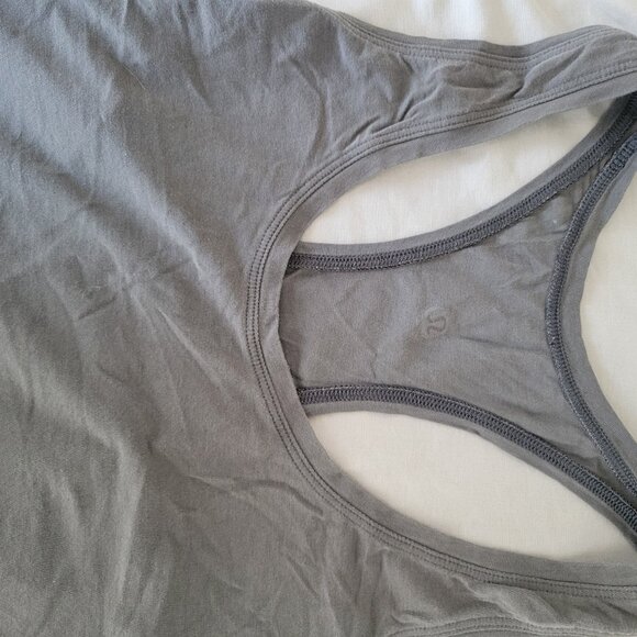 Lululemon Love Tank II Dark Olive sz 6 - Picture 3 of 6